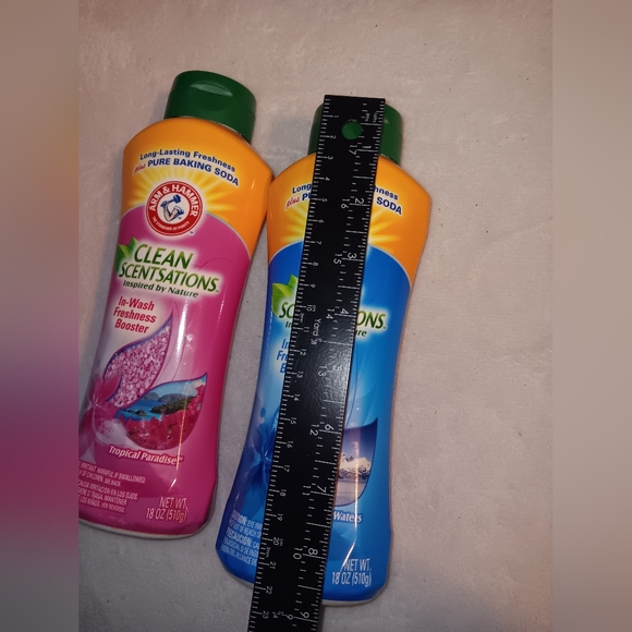 NWOT Arm & Hammer Clean Scentsations In-Wash Freshness Booster 18oz Lot of 2 - Picture 4 of 7